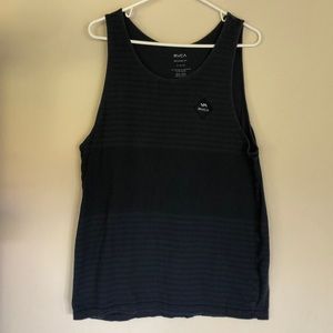 RVCA Black Large Tank Top